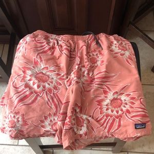 Patagonia floral shorts